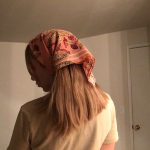 Zara head scarf